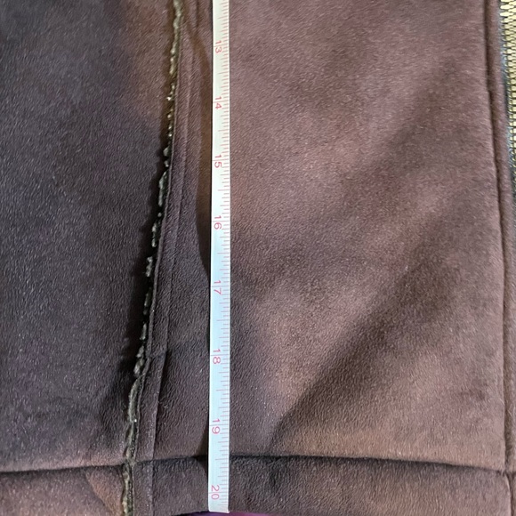 Kuhl Micro Shearling Long Sleeve Suede Jacket - Picture 10 of 10